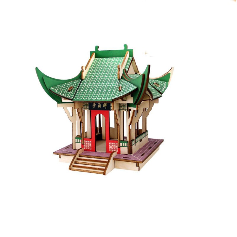 DIY Wooden Hand Puzzle Children's Educational Toys