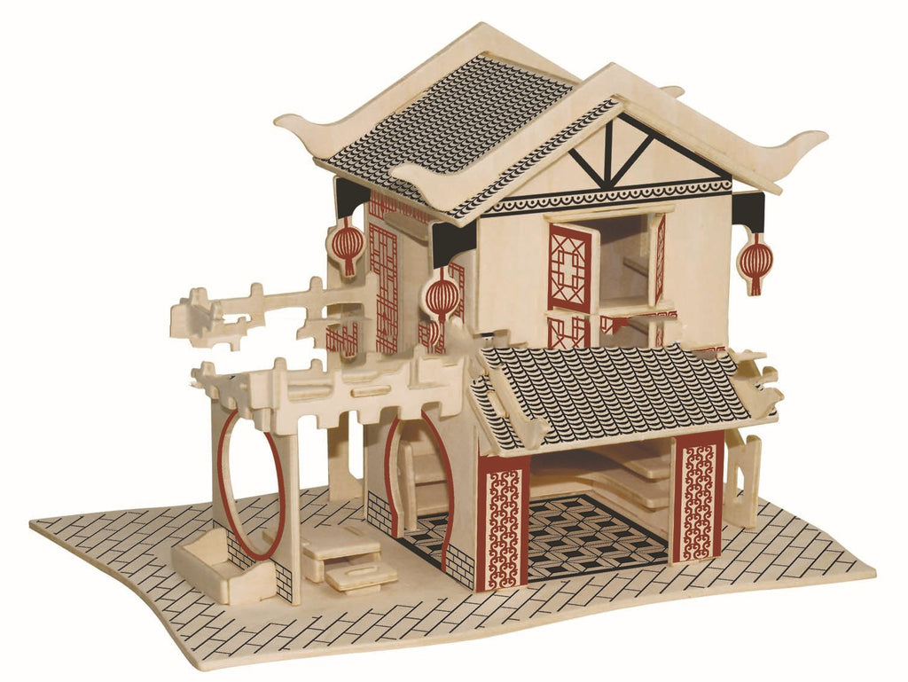 Children's toys DIY three-dimensional wooden puzzle