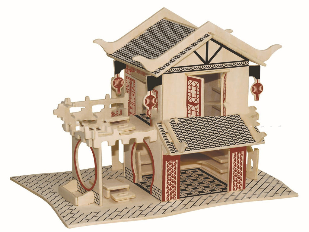 Children's toys DIY three-dimensional wooden puzzle