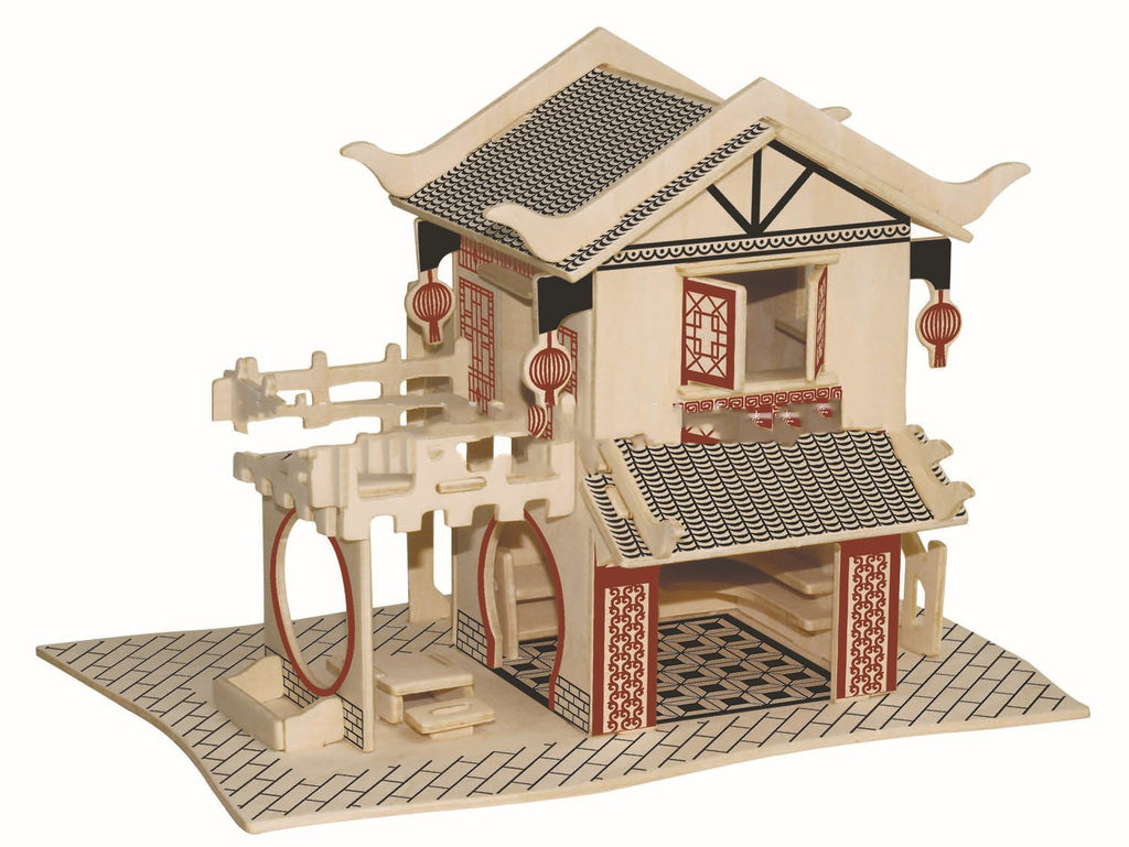 Children's toys DIY three-dimensional wooden puzzle