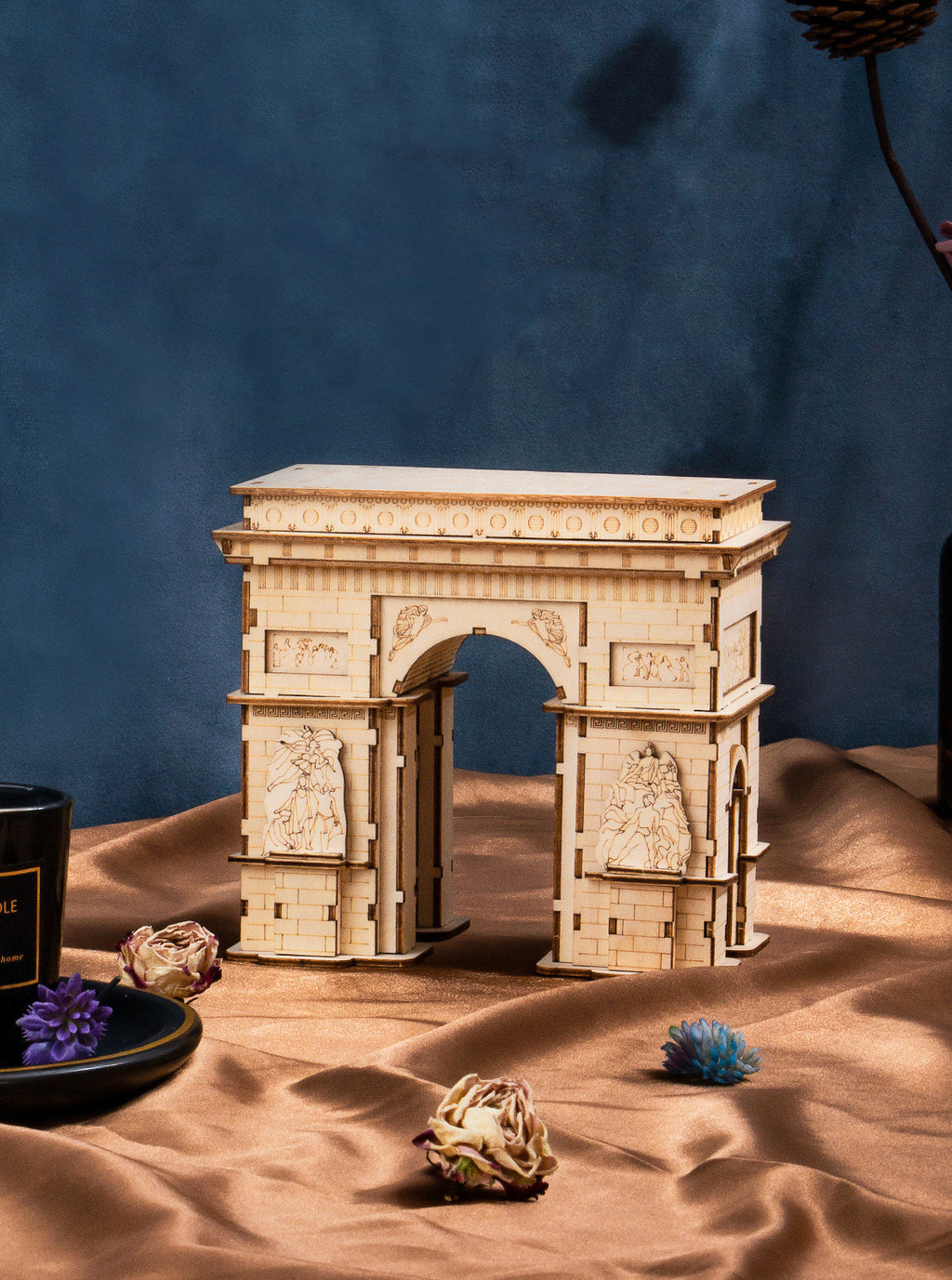 DIY handmade 3d three-dimensional puzzle
