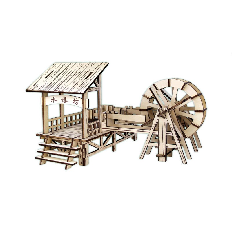 DIY Wooden Hand Puzzle Children's Educational Toys